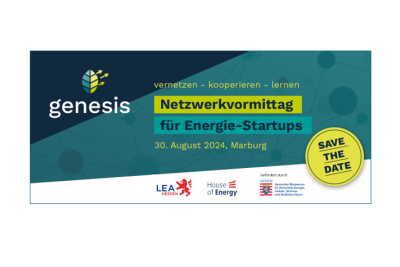 genesis Netzwerkvormittag für Energie Startups